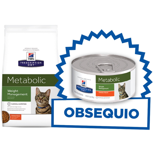 Promo Peso Metabolic Felino - Gratis Lata Promo 1954 - 1958