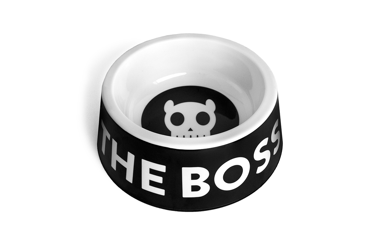 zeedog-im-the-boss-bowl-black