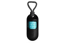 ZeeDog Poop Bag Dispenser Black +1 Roll