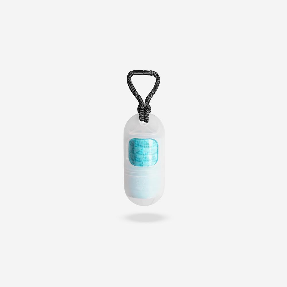 ZeeDog Poop Bag Dispenser Transparent +1 Roll