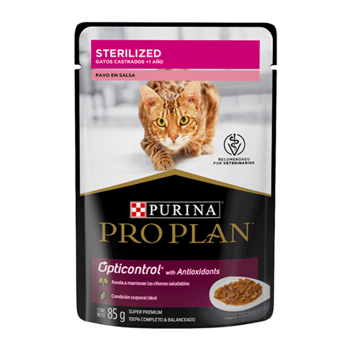 Purina Pro Plan - Sterilized Alimento Húmedo Pouch para Gato Adulto