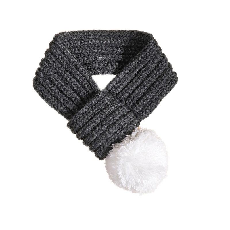 Valentín For Pets - Bufanda Tejida Gris