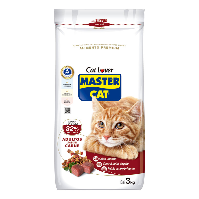 Master Cat - Alimento Gato Adulto Carne