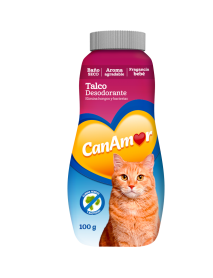 CanAmor - Talco Desodorante Gatos