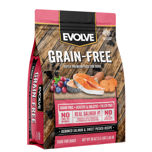Evolve - Salmon & Sweet Potato Recipe Dog