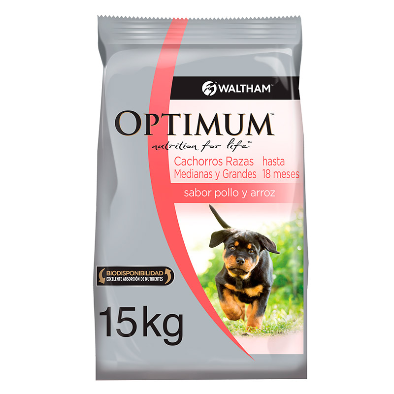 Optimum - Alimento Cachorros Razas Medianas y Grandes