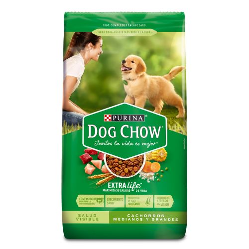 Dog Chow - Salud Visible Cachorros Medianos Y Grandes