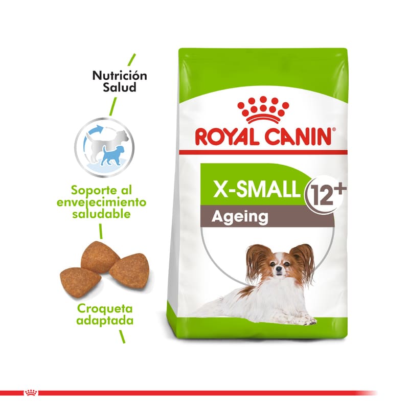 Royal Canin - Alimento Senior 12+ X-Small Razas Miniatura