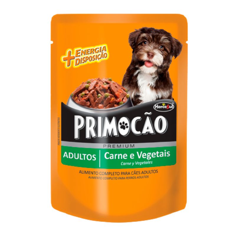 Primocao - Pouch Adulto Carne y Vegetales