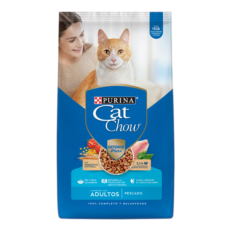 Cat Chow - Alimento Gato Adulto Defense Plus Pescado