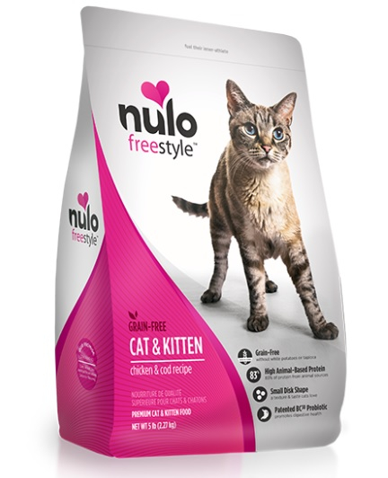 NULO CAT FS GRAIN FREE KITTEN & CAT  CHICKEN & COD