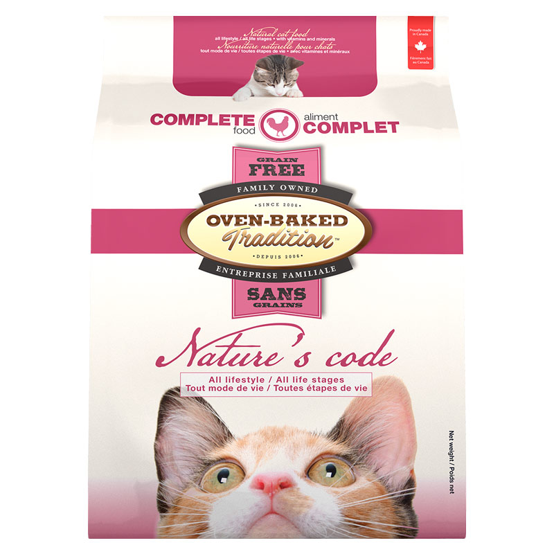 Oven Baked Tradition -  Natures Code Alimento para Gatos Grain Free Pollo