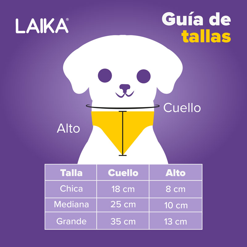 laika-panoleta-azul-puntos-blancos-para-mascota