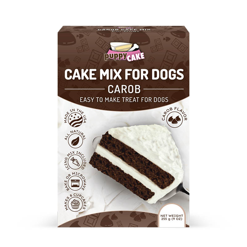 Puppy Cake - Mezcla para Pastel  Sabor de  Algarrobo