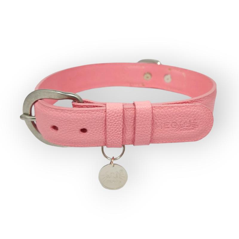 meow-design-collar-cuero-texturizado-granulado-rosado