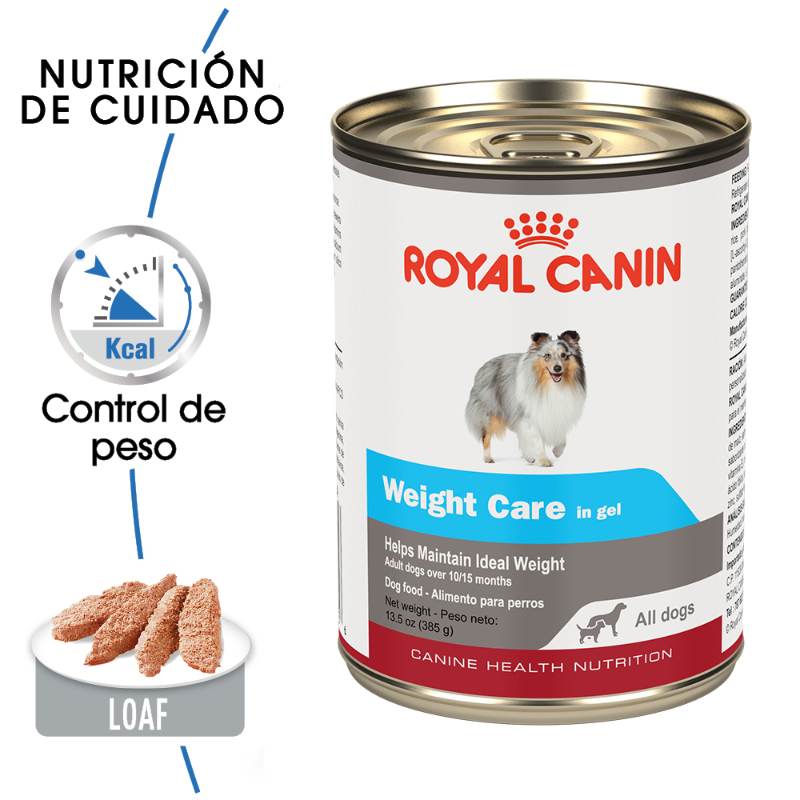Royal Canin - Alimento Húmedo en Lata para Perro Adulto Control de Peso Todas las Razas