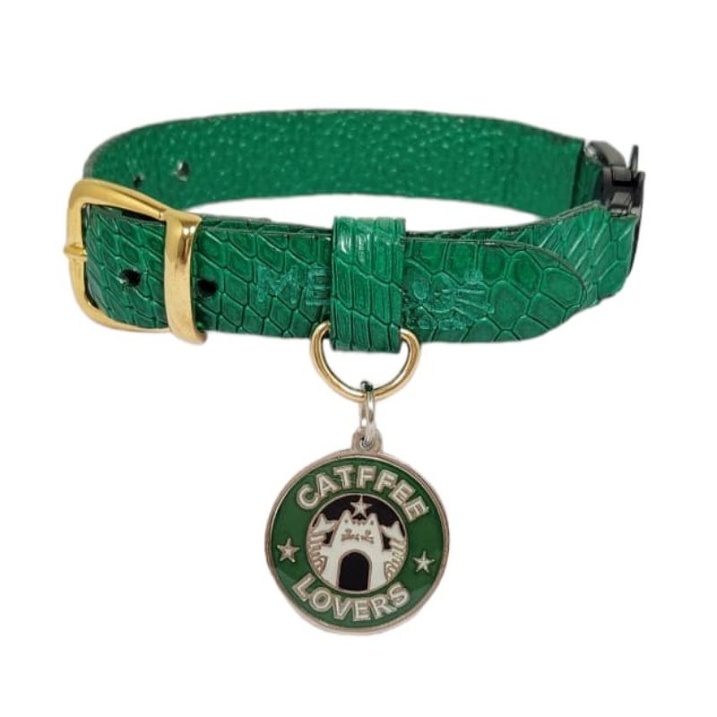 Meow Design -  Collar Antiahogo para Gato con Dije de Lujo