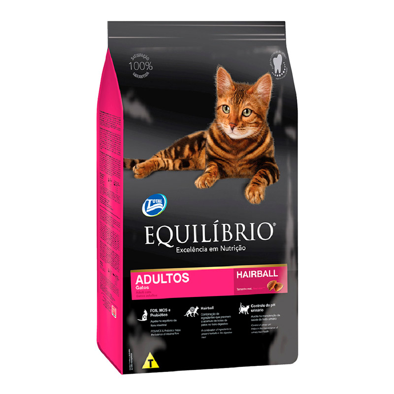 Equilibrio - Alimento Gatos Adultos Hairball