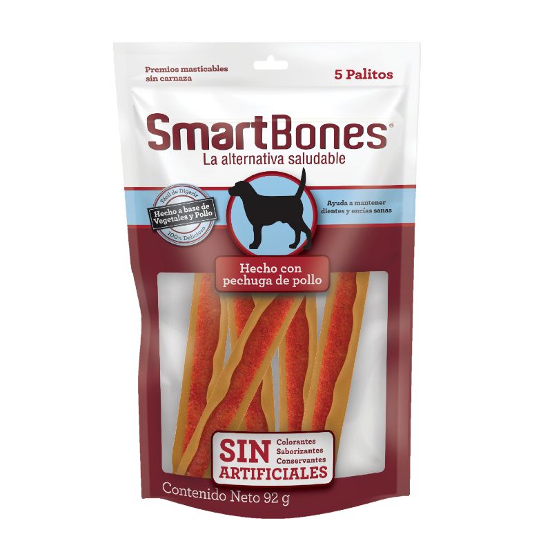 Smartbones - Palitos Mini Pollo Sin Artificiales