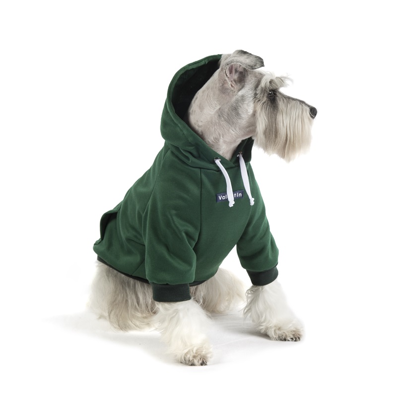 valentin-for-pets-hoodie-verde-oscuro