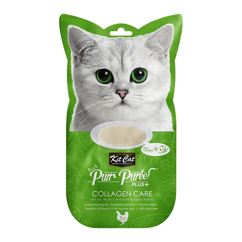 Kit Cat - PurrPurée Plus Collagen Care Pollo