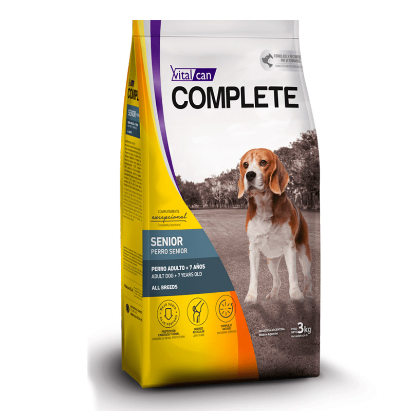 Vitalcan Complete - Alimento Perro Senior Todas las Razas