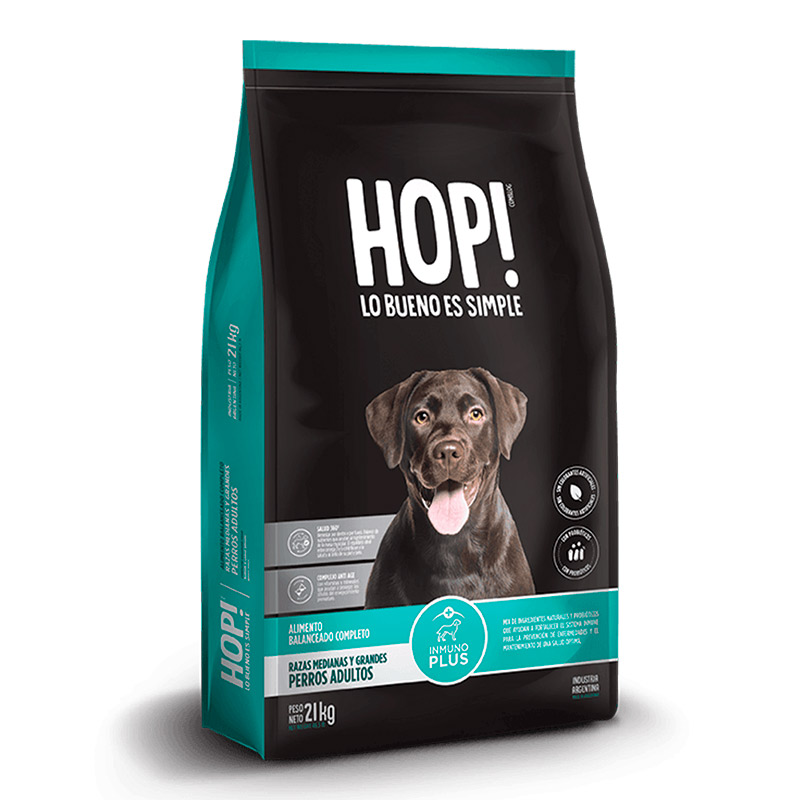 Hop! - Alimento Perro Adulto Razas Medianas y Grandes