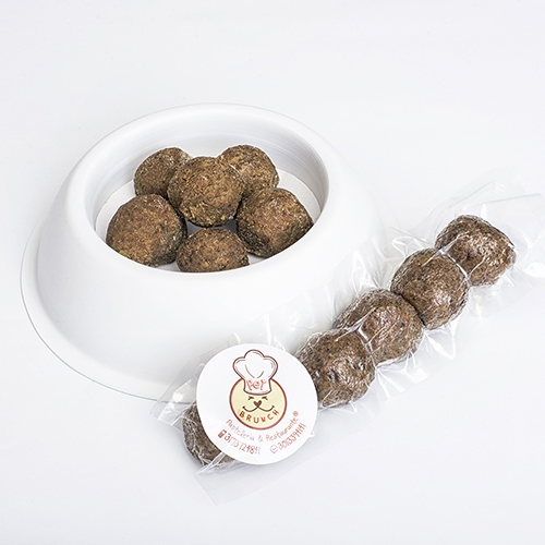 Pet Brunch Albóndigas Res Espinaca