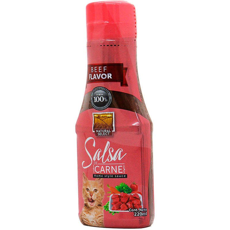 Natural Select - Salsa Natural Select Gatos Sabor a Carne