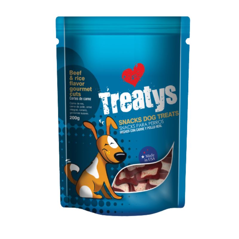 Br For Dog - Treatys Beef And Rice ( Cortes De Carne)