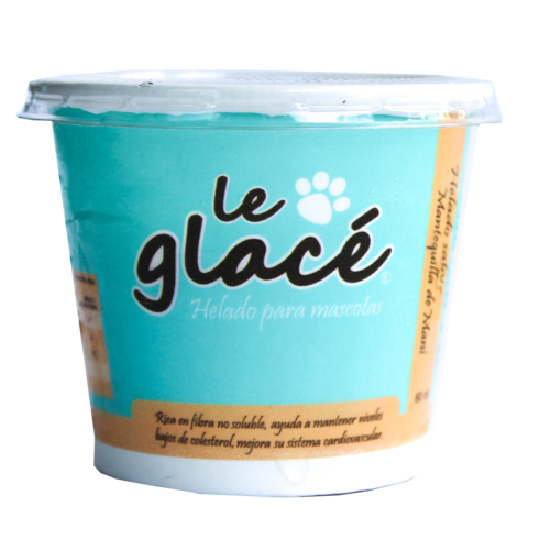 Le  Glace Helado de  Mantequilla Mani.