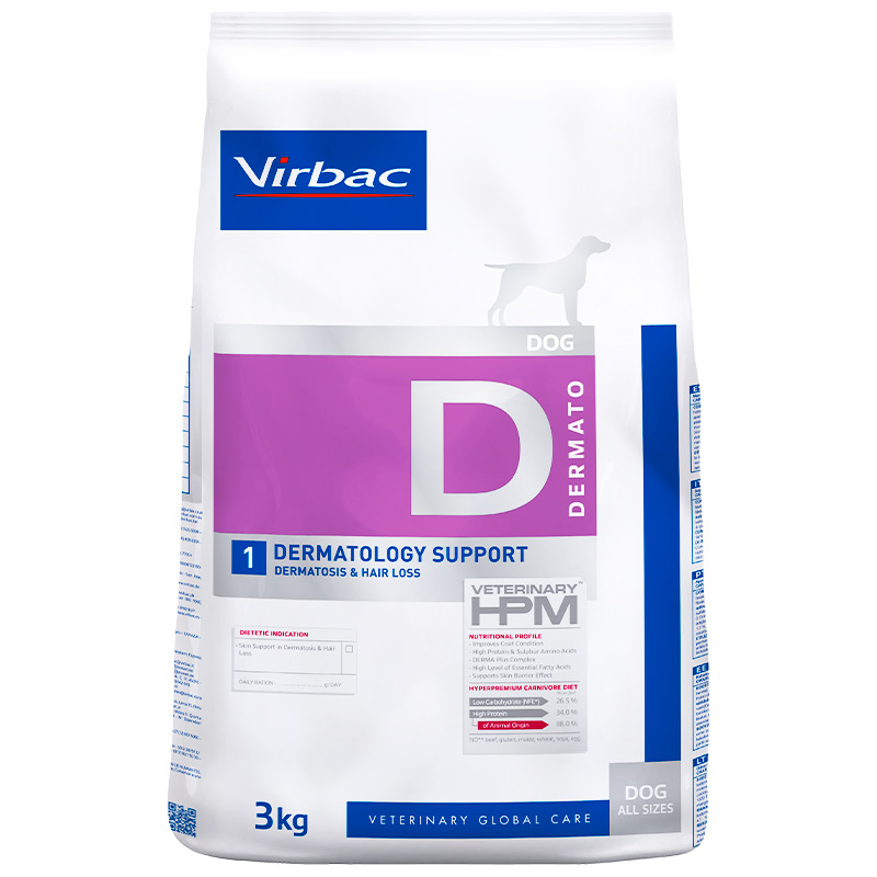 Virbac HPM - Dog Dermatology Support