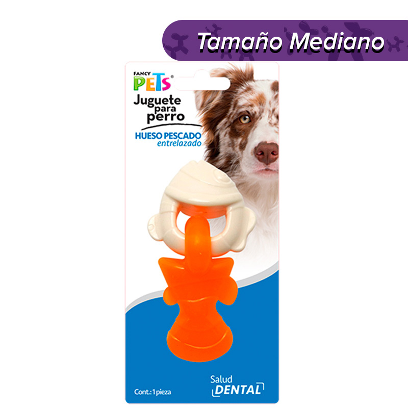 Fancy Pets - Juguete Dental Pescado Entrelazado