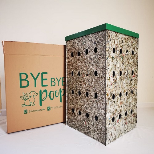 Bye Bye Poop - Contenedor para Heces Fecales con Microorganismos