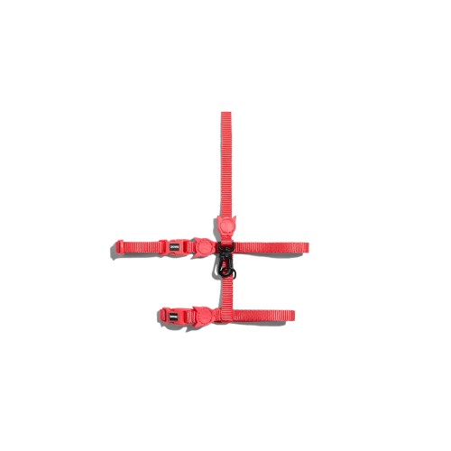 zeedog-neon-coral-leash-harness-set