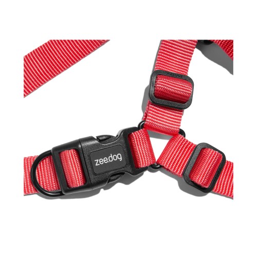 zeedog-neon-coral-soft-walk-harness