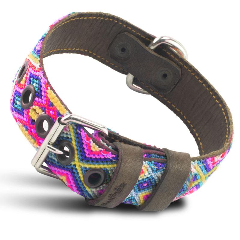 bkolor-collar-artesanal-rosa-fuerte-para-mascota