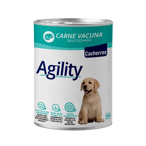 agility-perro-cachorro-con-carne-de-vacuno