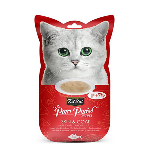 Kit Cat - PurrPurée Plus Skin and Coat Atún