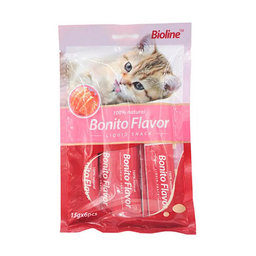 Bioline - Snack Cremoso Bonito Flavor
