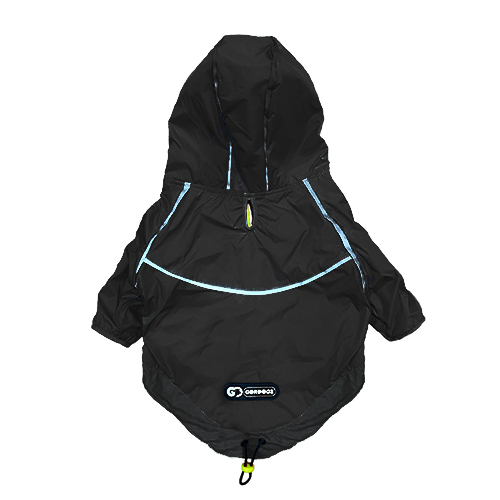 Gordogs - Chaqueta Rompevientos Neón Negro