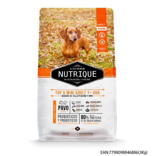Nutrique - Perro Senior Talla Mini Y Pequeña