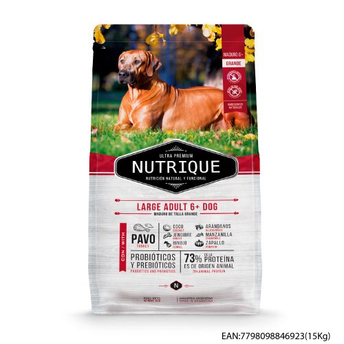Nutrique - Perro Senior Talla Grande