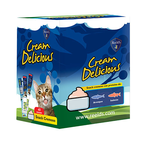 Reeld's - Cream Delicious Arenque – Salmón caja x40und