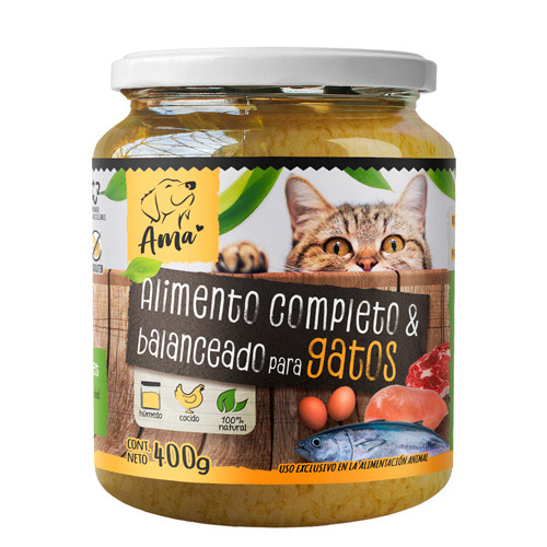 Ama - Alimento Húmedo Esterilizado para Gatos