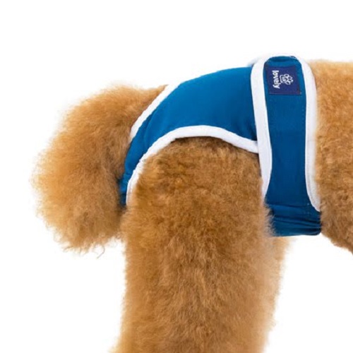 Valentín For Pets - Panty Pañal Lavable Azul