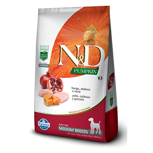 N&D Pumpkin - Alimento Perro Adulto Raza Mediana Pollo