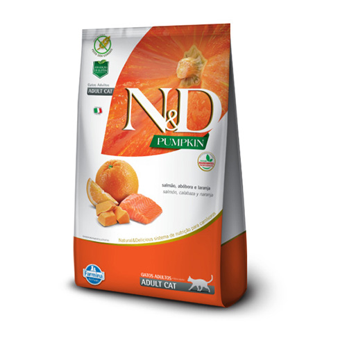 N&D Pumpkin - Alimento para Gato Adulto Salmón y Calabaza