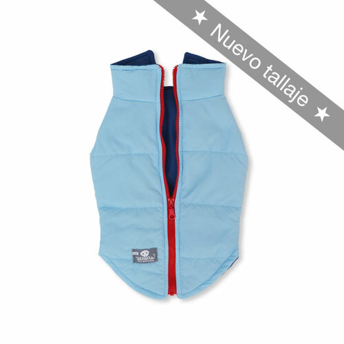Wawaw - Chaleco Celeste Forro Azul