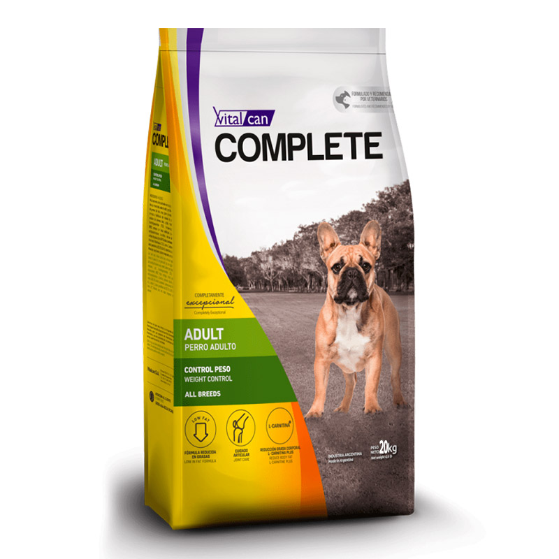 Vitalcan Complete - Alimento Perro Adulto Control Peso